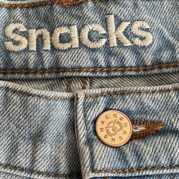 NWT MOTHER DENIM SNACKS THE FUN DIP UTILITY PUDDLE - Picture 10 of 14